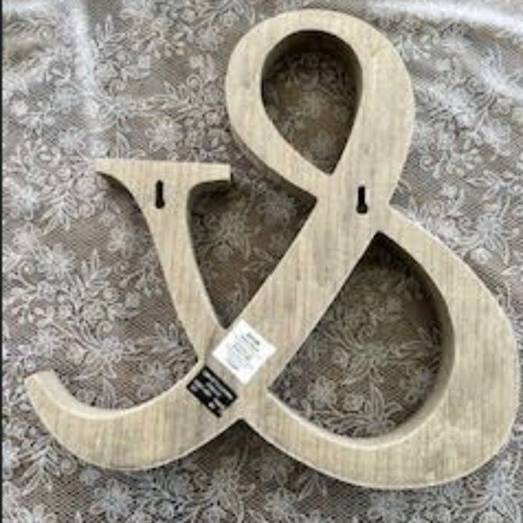 Ampersand Wall Art - Picture 2 of 2